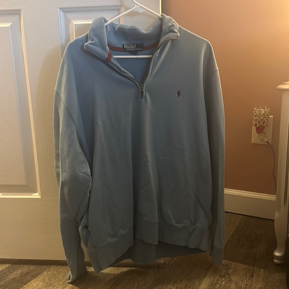 Ralph Lauren blue quarter zip